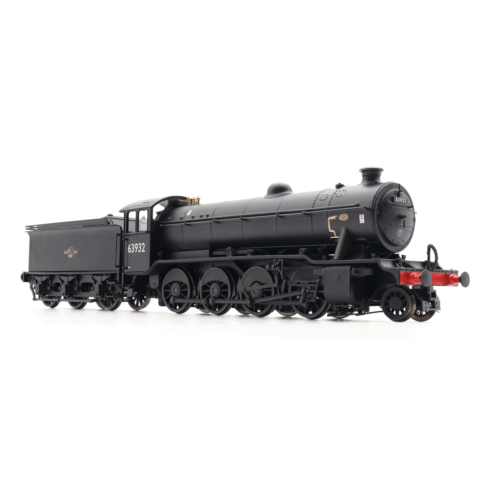 LNER O2/4 - BR Zwart (Late Crest) - 63932 - OO Schaal