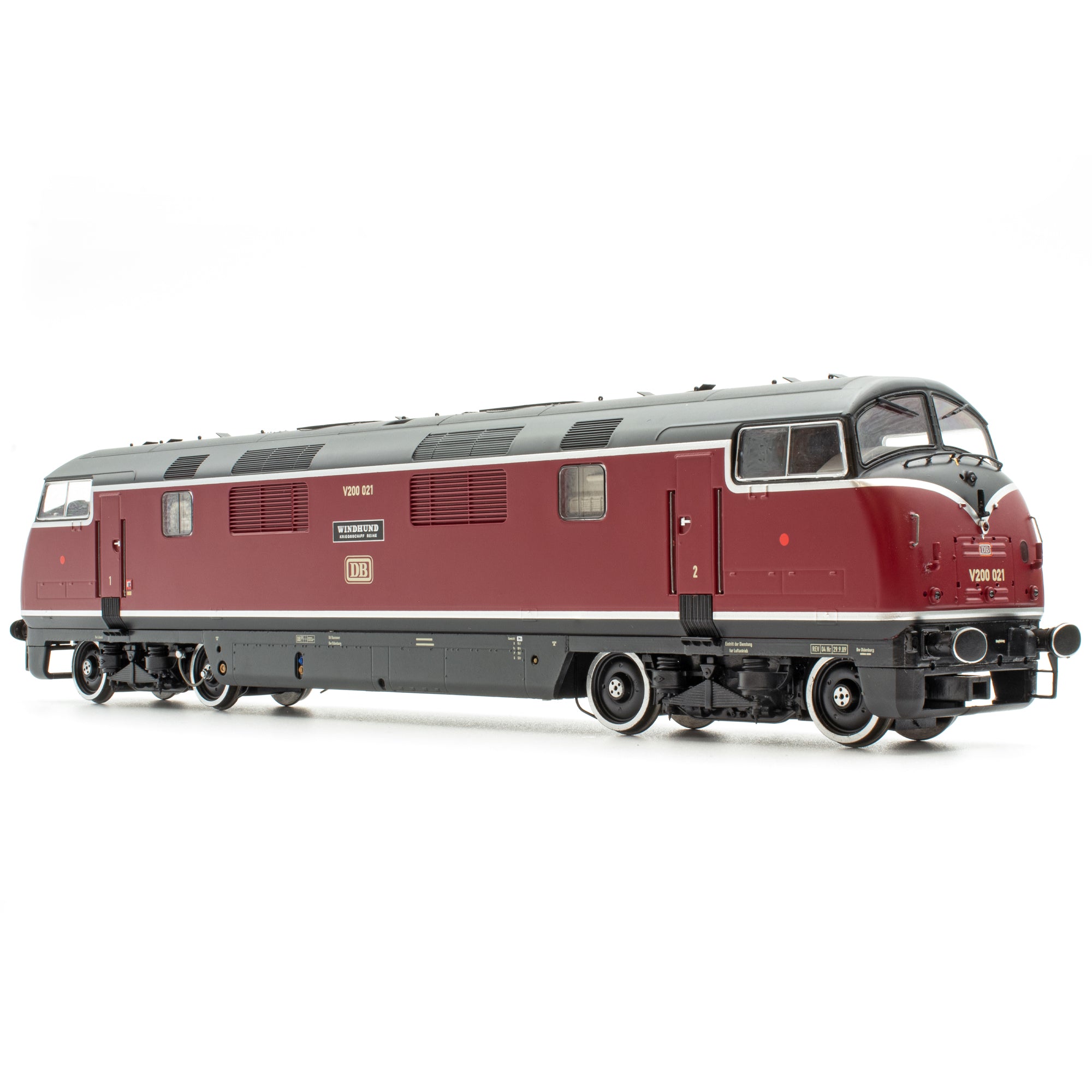 Class 42 - DB Rød/Grå - V220 021 - OO Skala