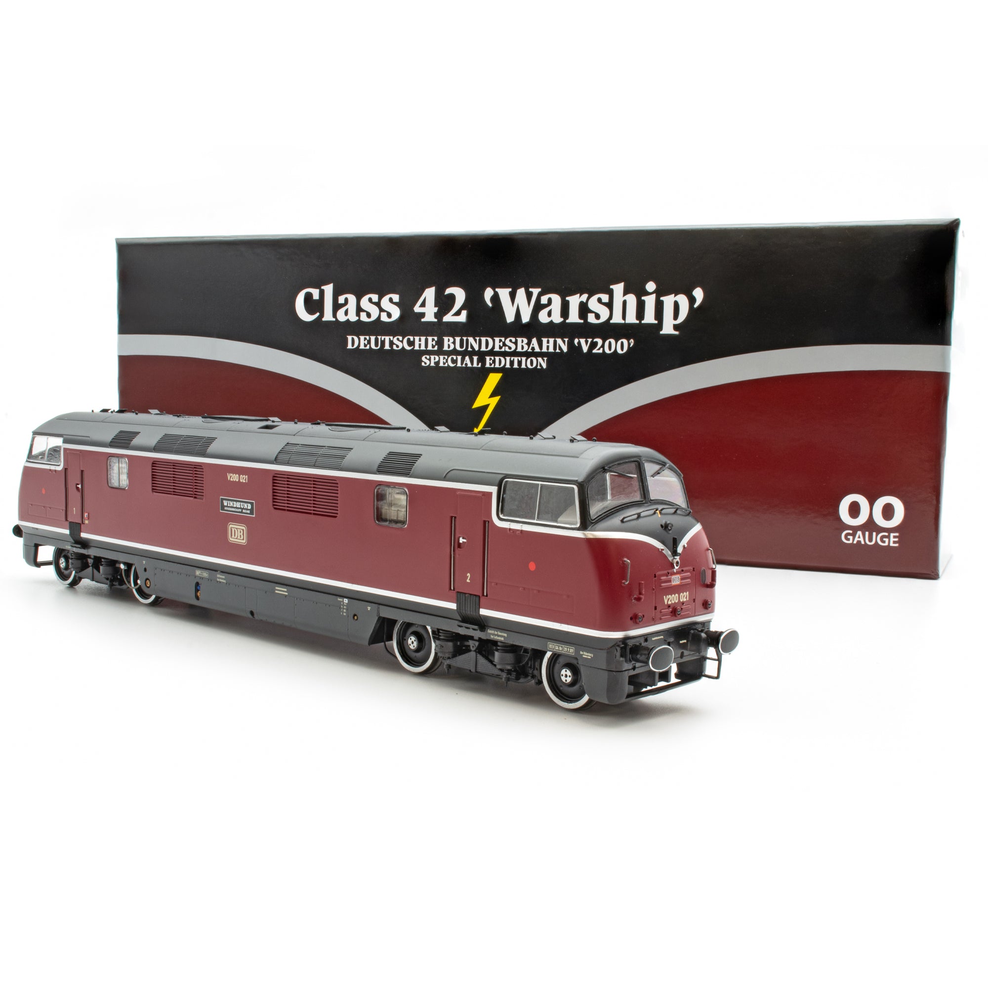 Class 42 - DB Rød/Grå - V220 021 - OO Skala