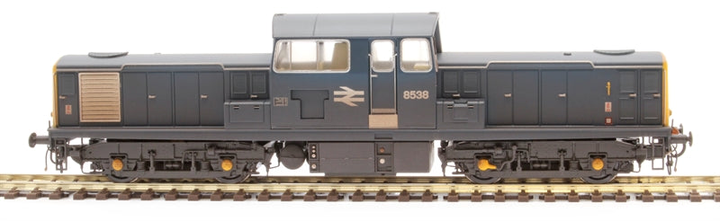 クラス17 - BRブルー - 8538 - OOスケール - ウェザード加工