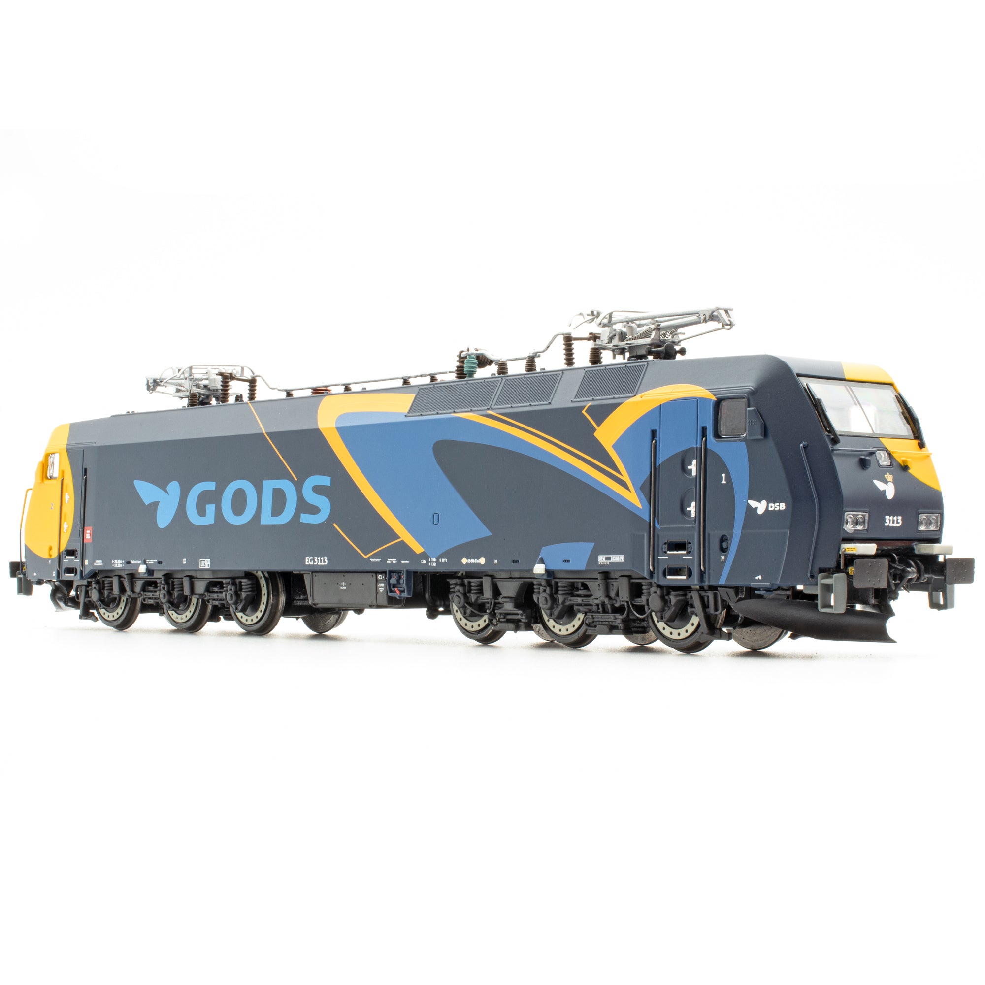 Siemens EG - DSB Gods - EG3101 - HO Spur - (AC)