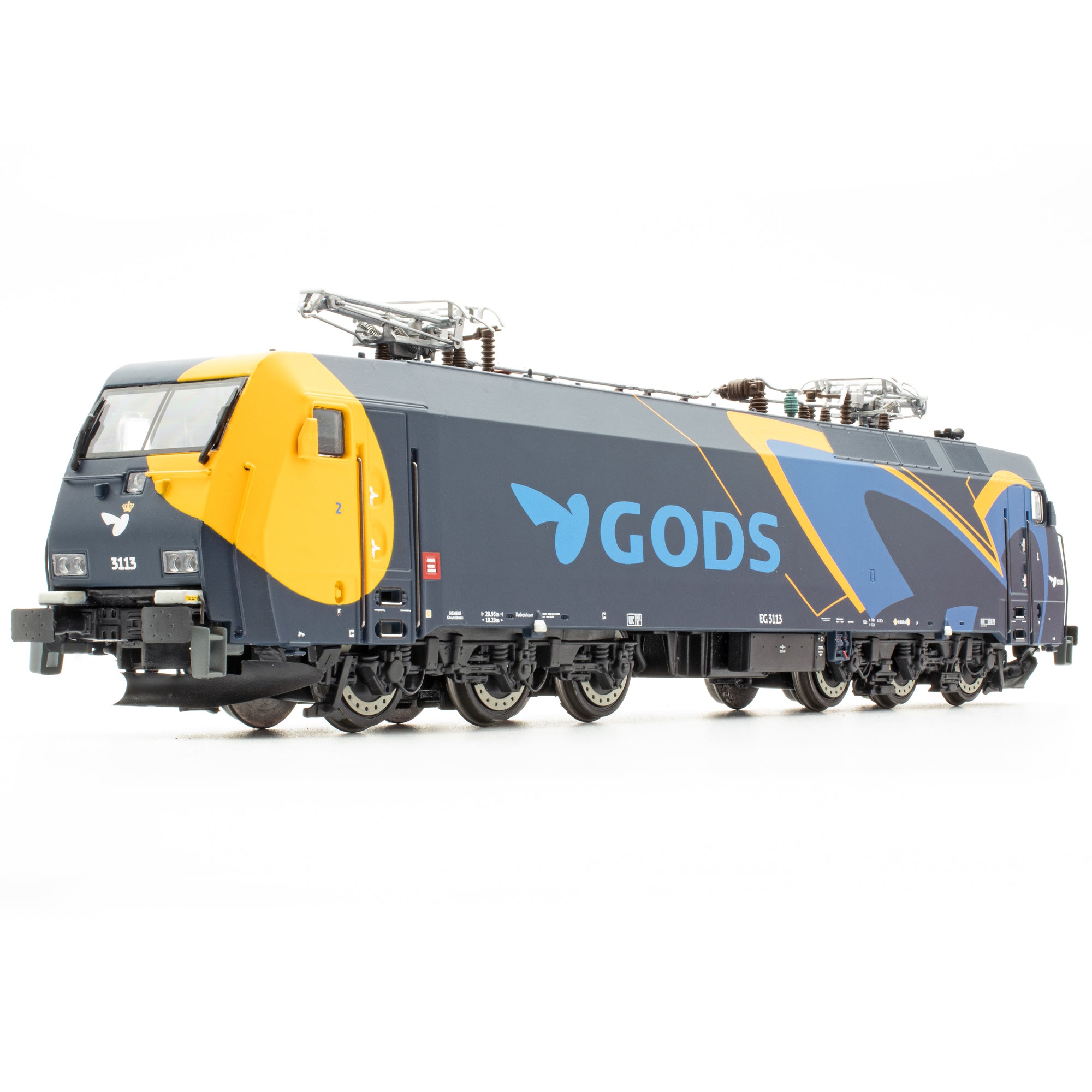 Siemens EG - DSB Gods - EG3101 - HO Spur - (AC)