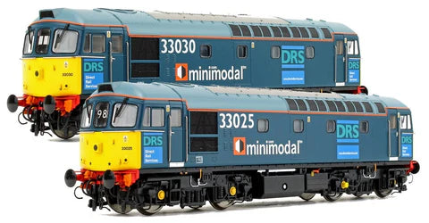 Class 33 - DRS - 33025 + 33030 - OO Scale - Twin Pack