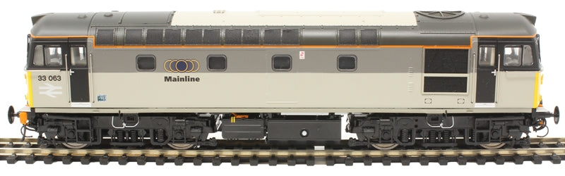 Class 33 - Mainline Grey - 33063 - OO Scale