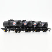 35T 'B' Tank - Esso (No Lettering)  - Pack 1 - OO Scale - Quad Pack