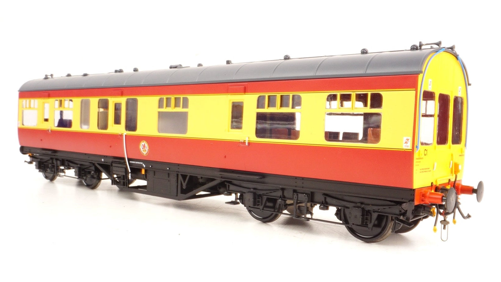 LMS Inspection Saloon - BR Crimson/Cream - Unnumbered - O Scale