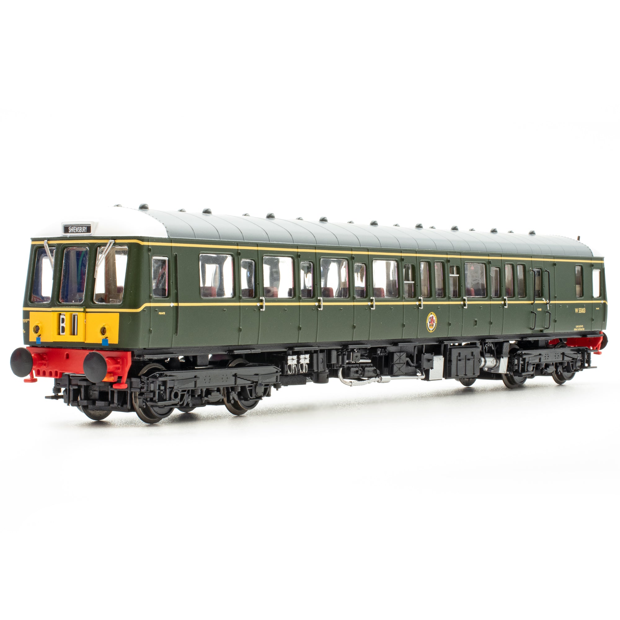 Class 122 - BR Green - W55003 - TT Scale