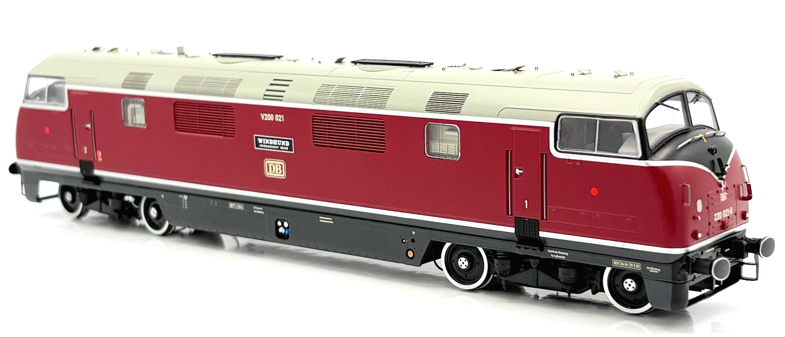 Class 42 - DB Red/Grey - V220 021 - OO Scale - DCC Sound Fitted