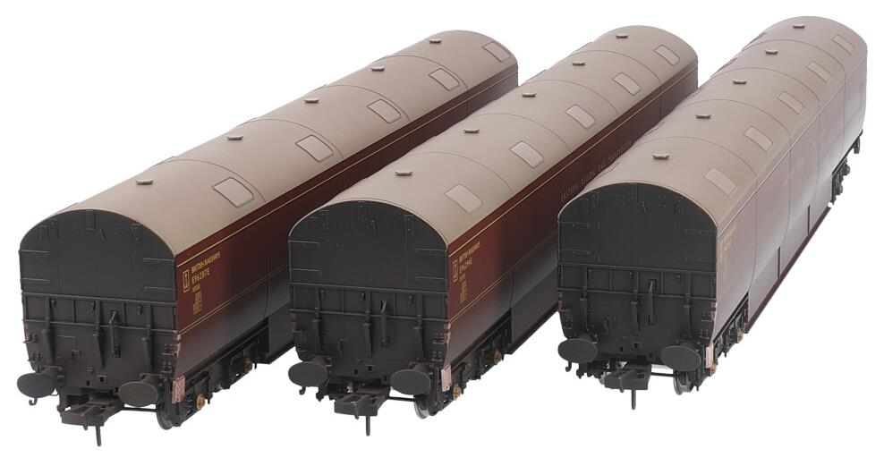 Newton Chambers - BR Maroon - E96287/91/94 - OO-asteikko - Kolmiosainen pakkaus