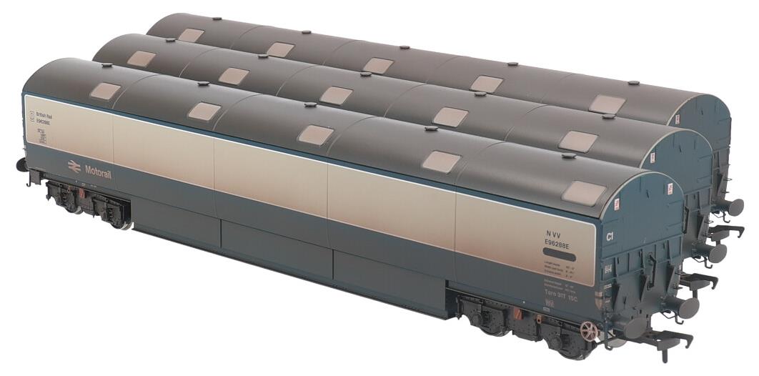 Newton Chambers - BR Blue/Grey - E96288/89E/93E - OO Scale - Triple Pack