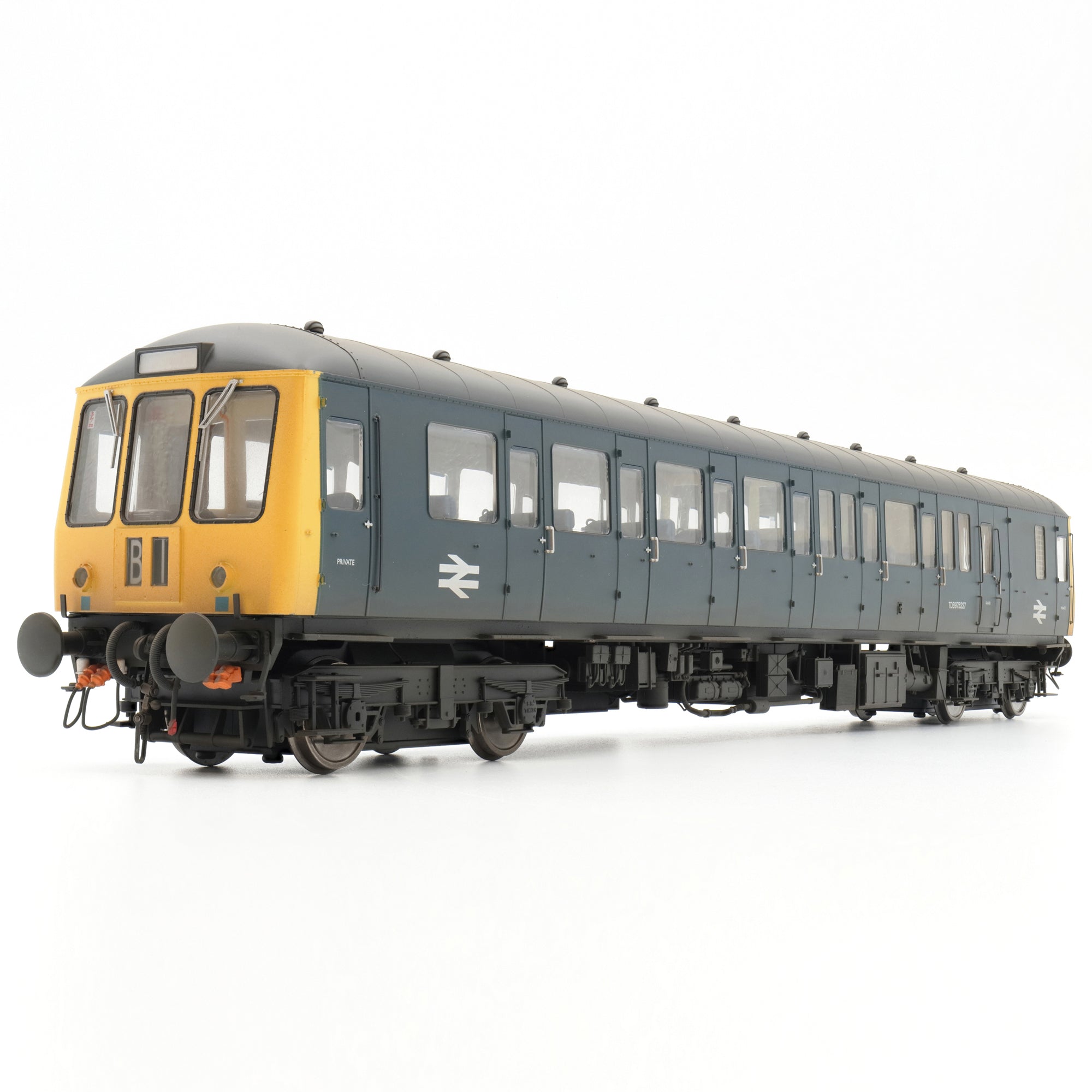 Classe 122 - Bleu BR - TDB975227 - Échelle O - Vieilli