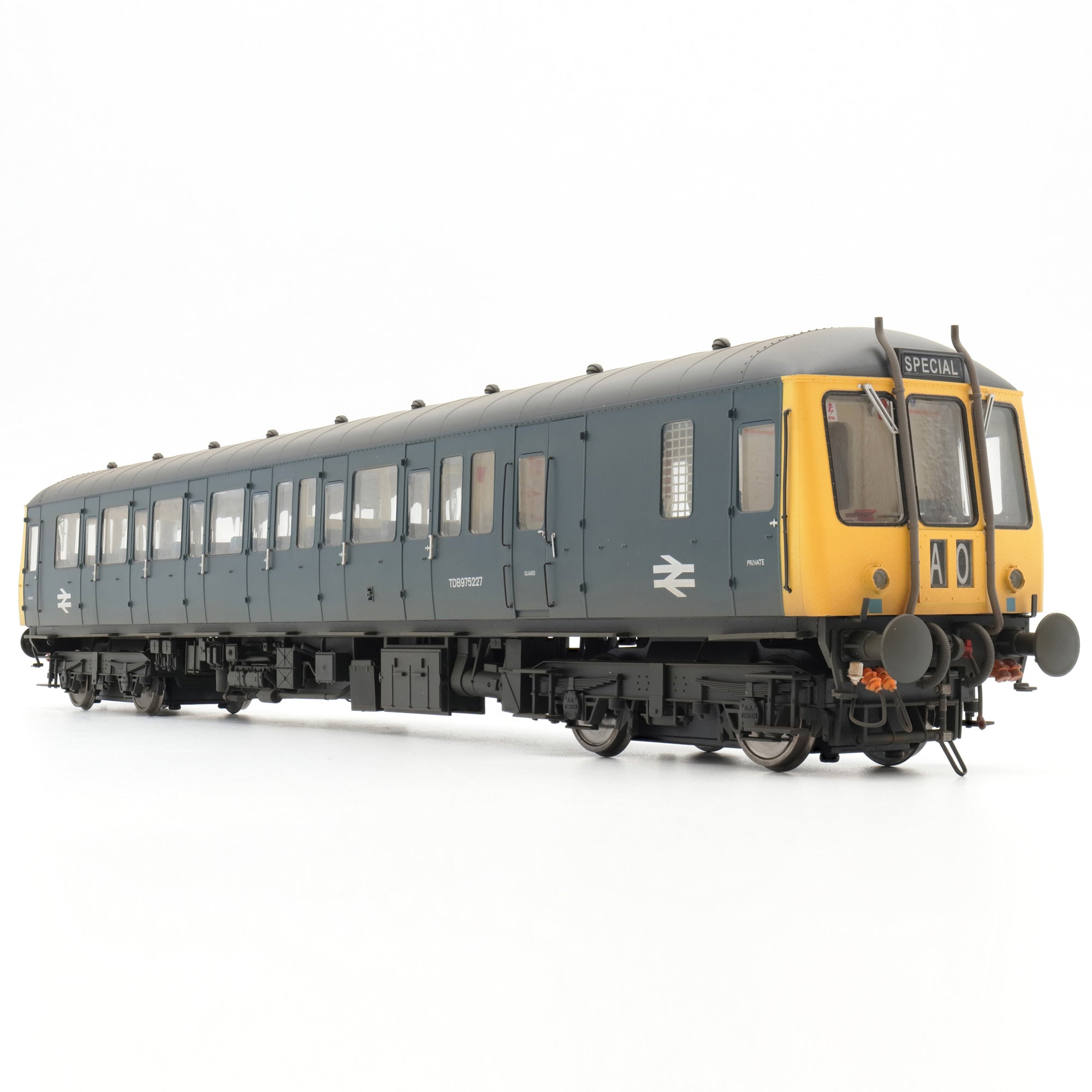 Classe 122 - Bleu BR - TDB975227 - Échelle O - Vieilli