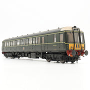 Class 122 - BR Green - W55017 - O Scale - Weathered