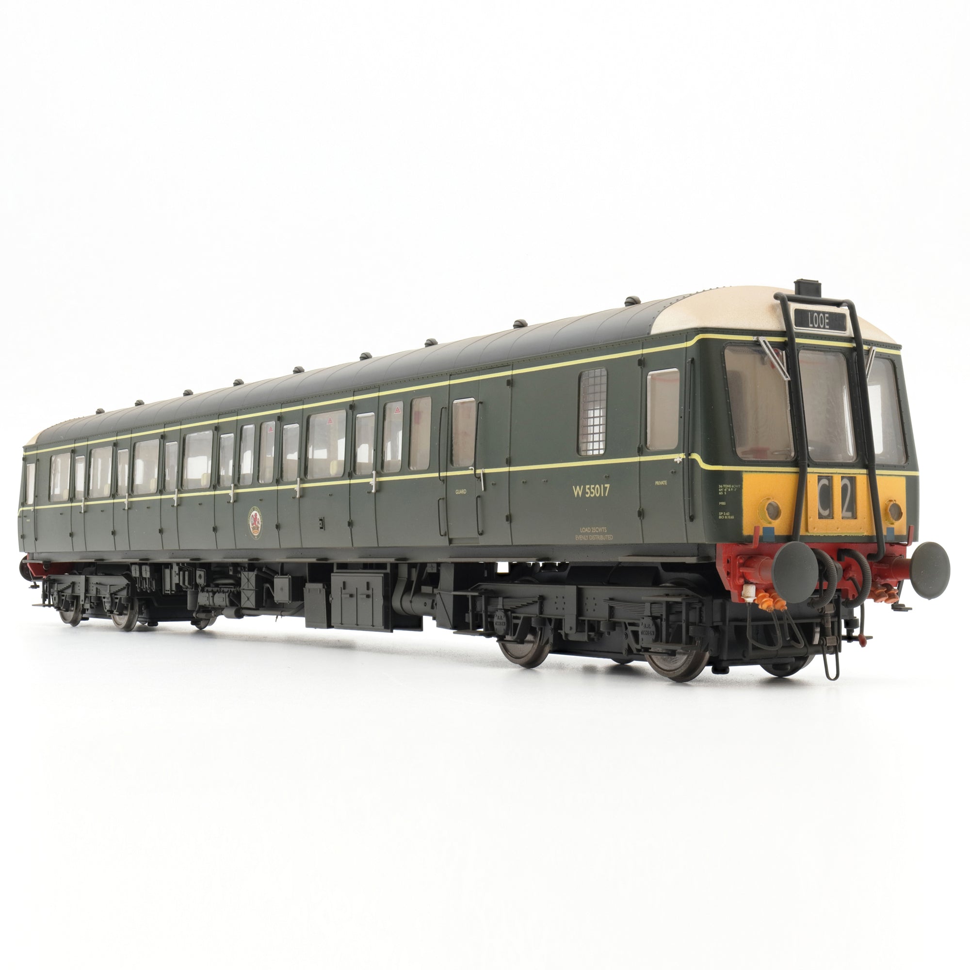 Classe 122 - Vert BR - W55017 - Échelle O - Patiné