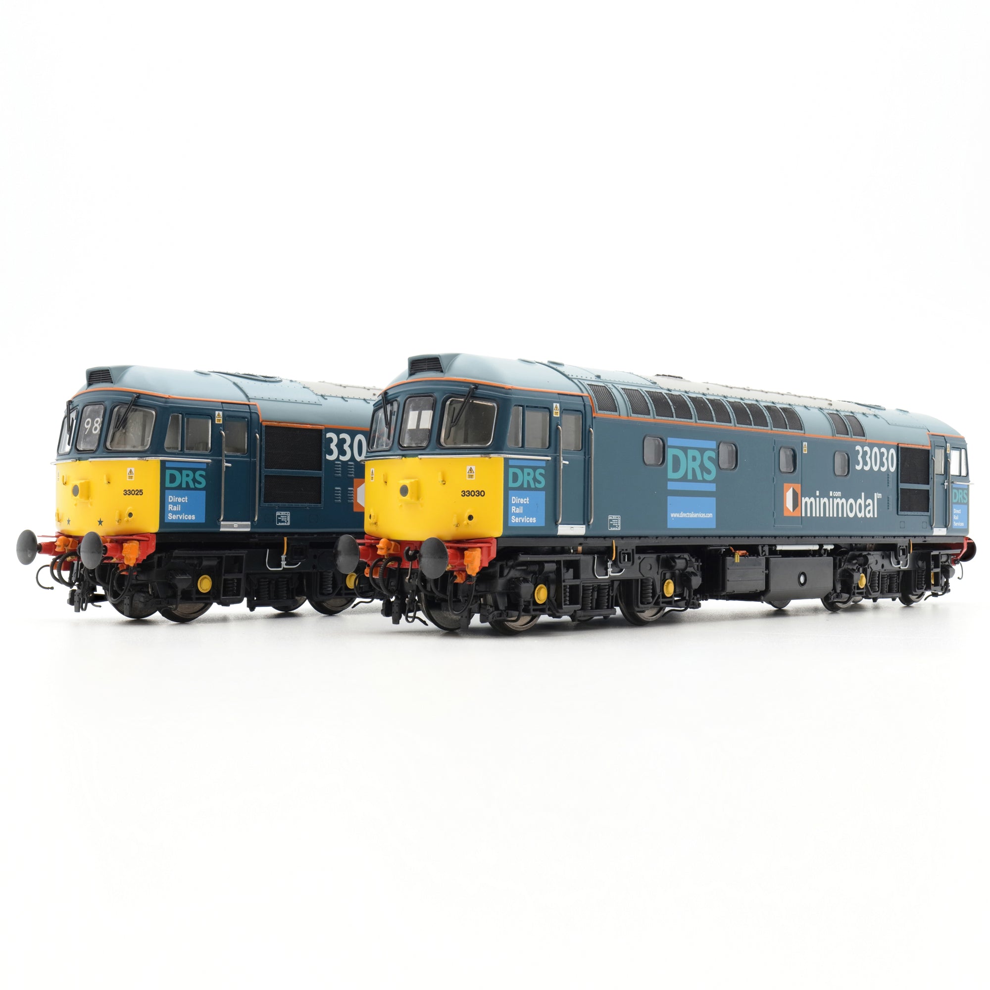 クラス33 - DRS - 33025 + 33030 - OOスケール - ツインパック