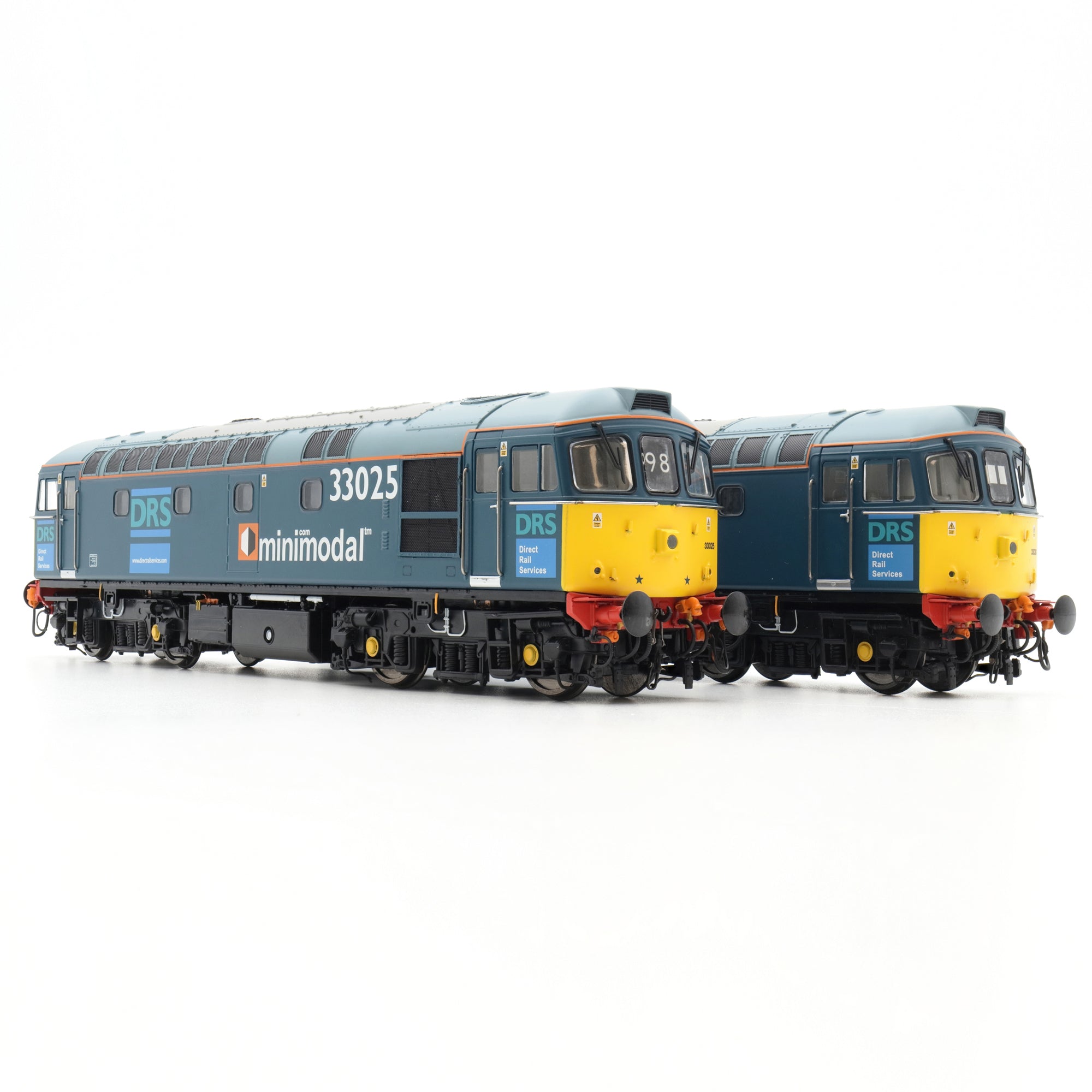 クラス33 - DRS - 33025 + 33030 - OOスケール - ツインパック