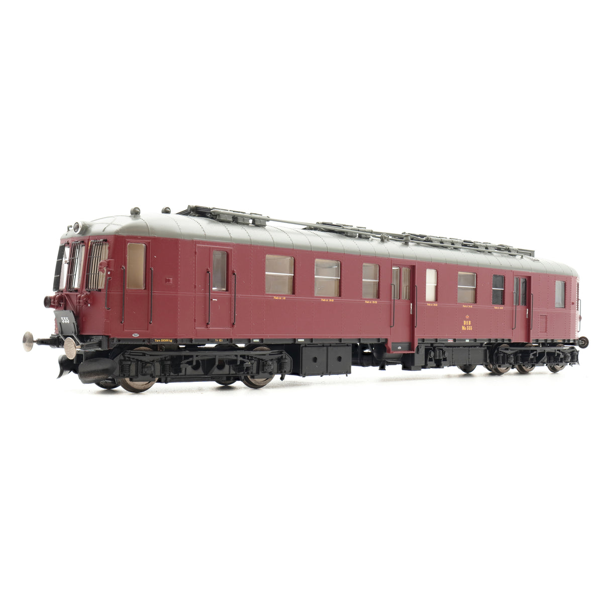 DSB MO - Nittet 500 - 555 - HO-asteikko - DCC-ääni asennettuna (DC)