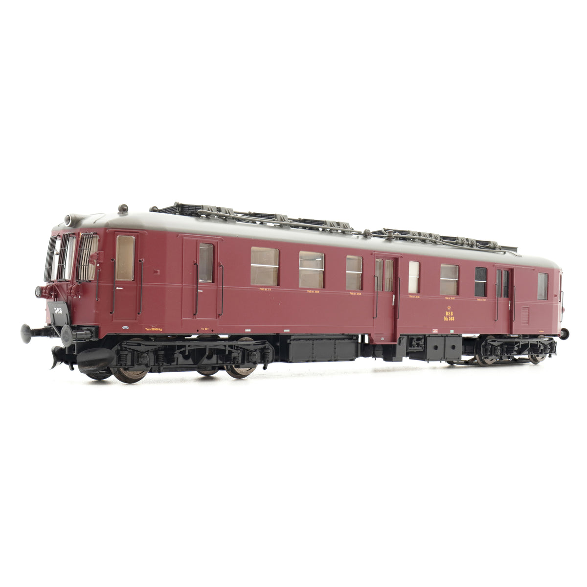 DSB MO - 4-akselinen - 568 - HO-mittakaava - DCC-äänellä varustettu (AC)