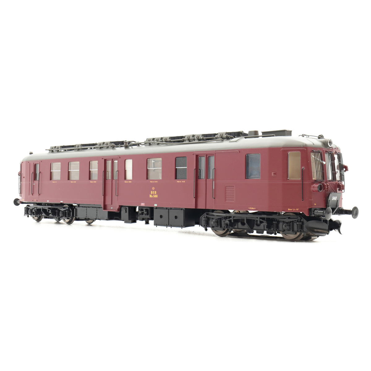 DSB MO - 4-akselinen - 568 - HO-mittakaava - DCC-äänellä varustettu (AC)