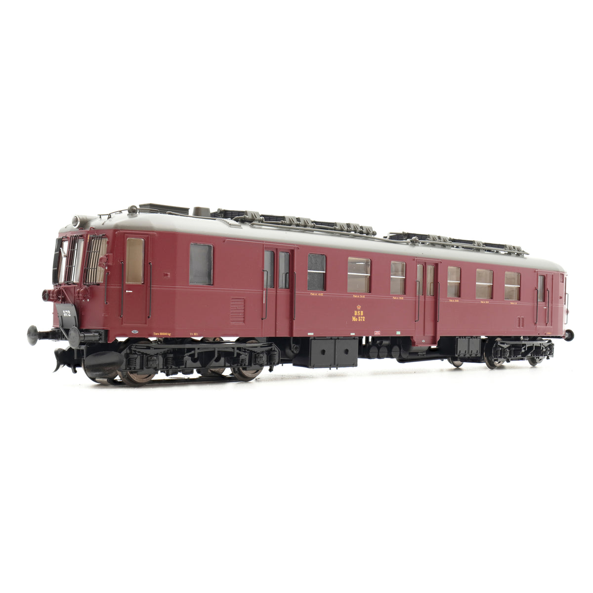 DSB MO - 4-akselinen - 572 - HO-mittakaava - DCC-äänellä varustettu (AC)