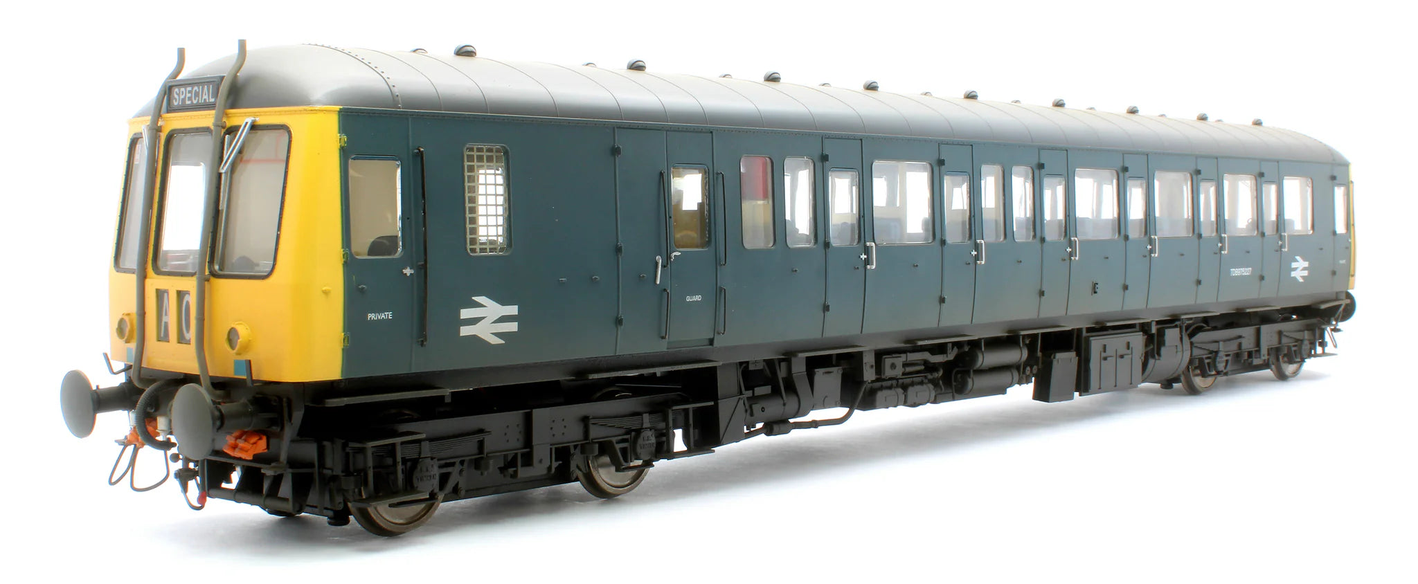 Class 122 - BR Blue - TDB975227 - O Scale - Weathered