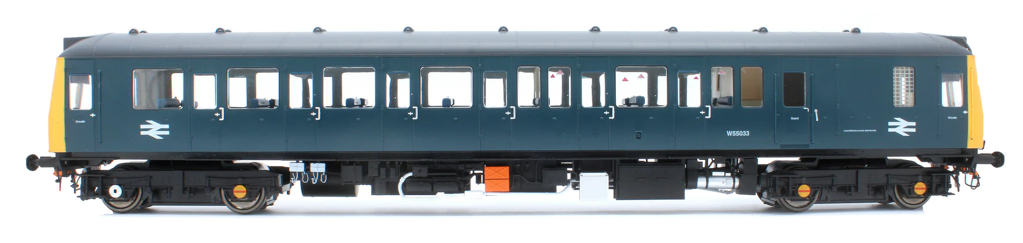 Class 121 - BR Blue - W55033 - O Scale