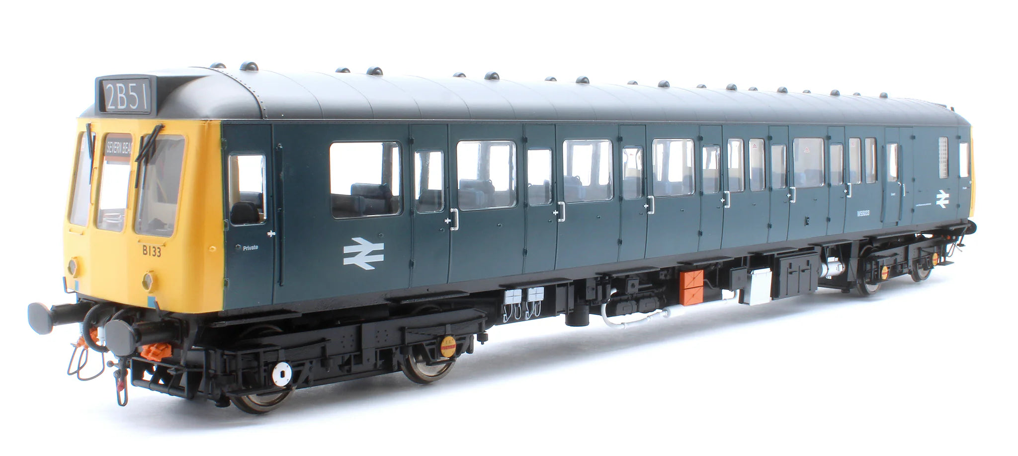 Class 121 - BR Blue - W55033 - O Scale