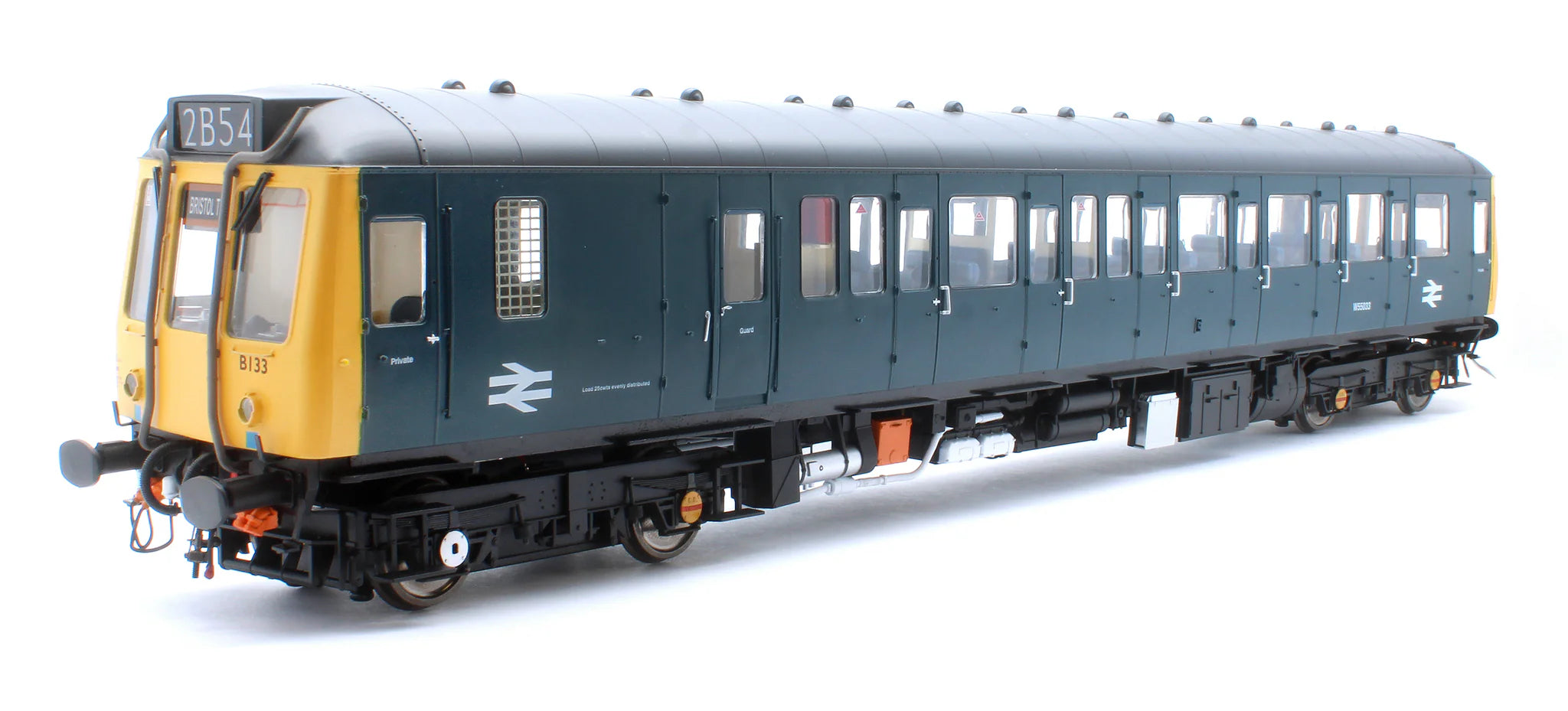 Class 121 - BR Blue - W55033 - O Scale