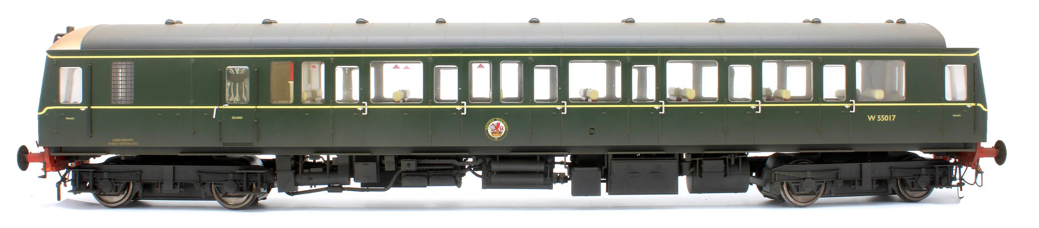 Klass 122 - BR Grön - W55017 - O-skala - Väderbiten