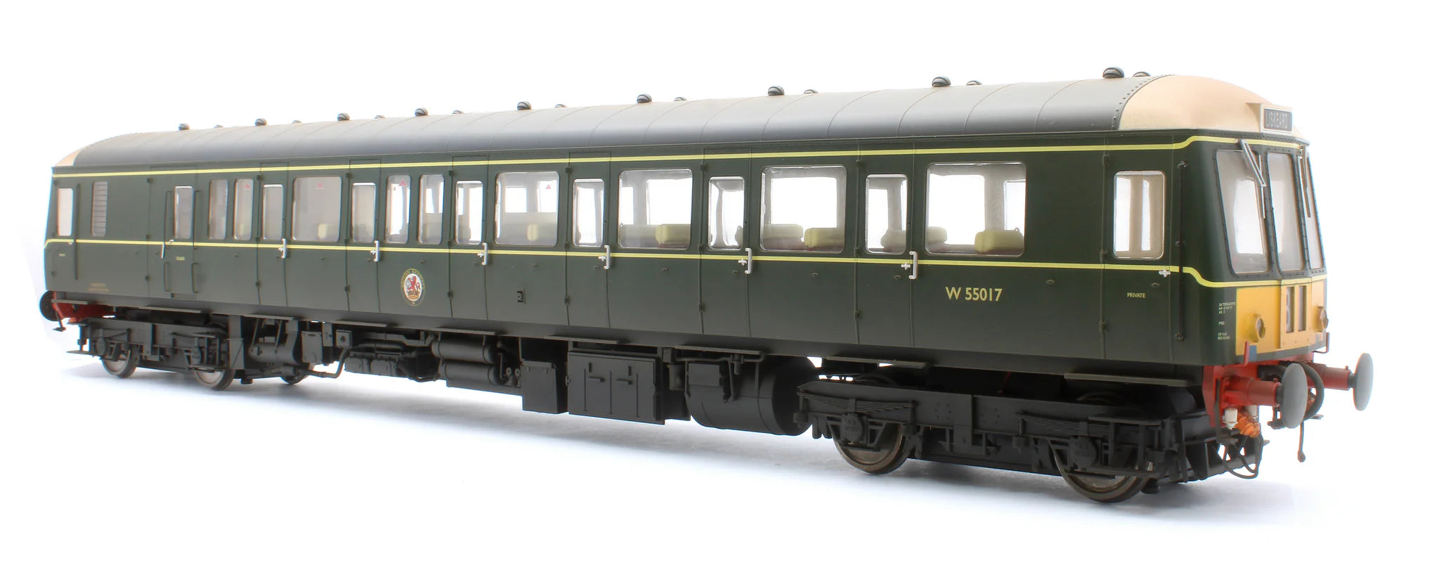 Klass 122 - BR Grön - W55017 - O-skala - Väderbiten