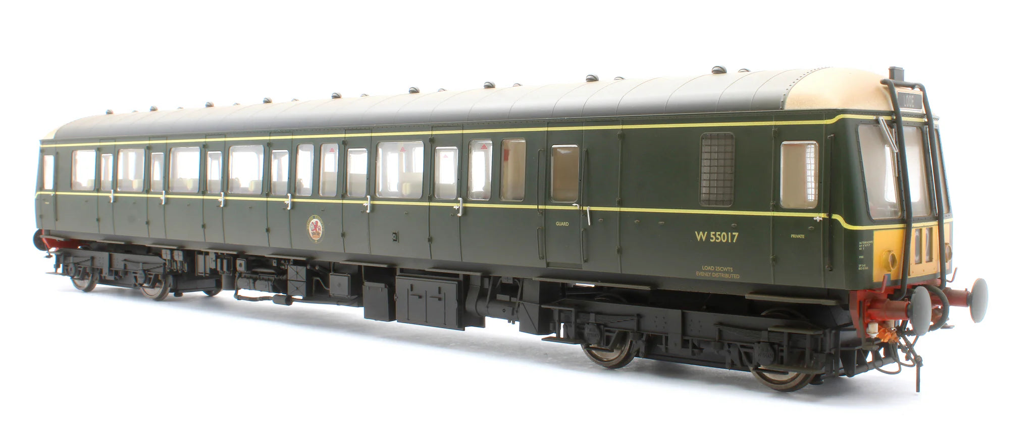 Klass 122 - BR Grön - W55017 - O-skala - Väderbiten