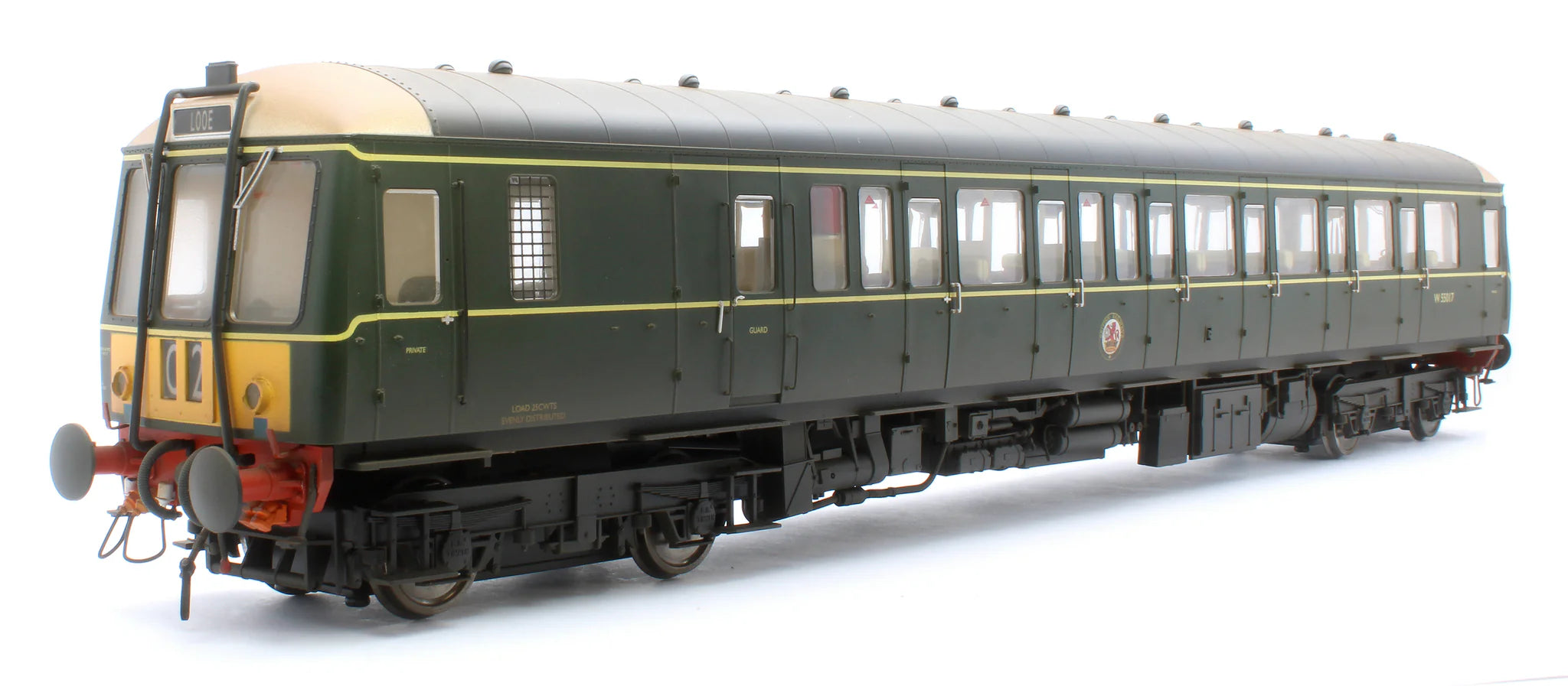 Klass 122 - BR Grön - W55017 - O-skala - Väderbiten