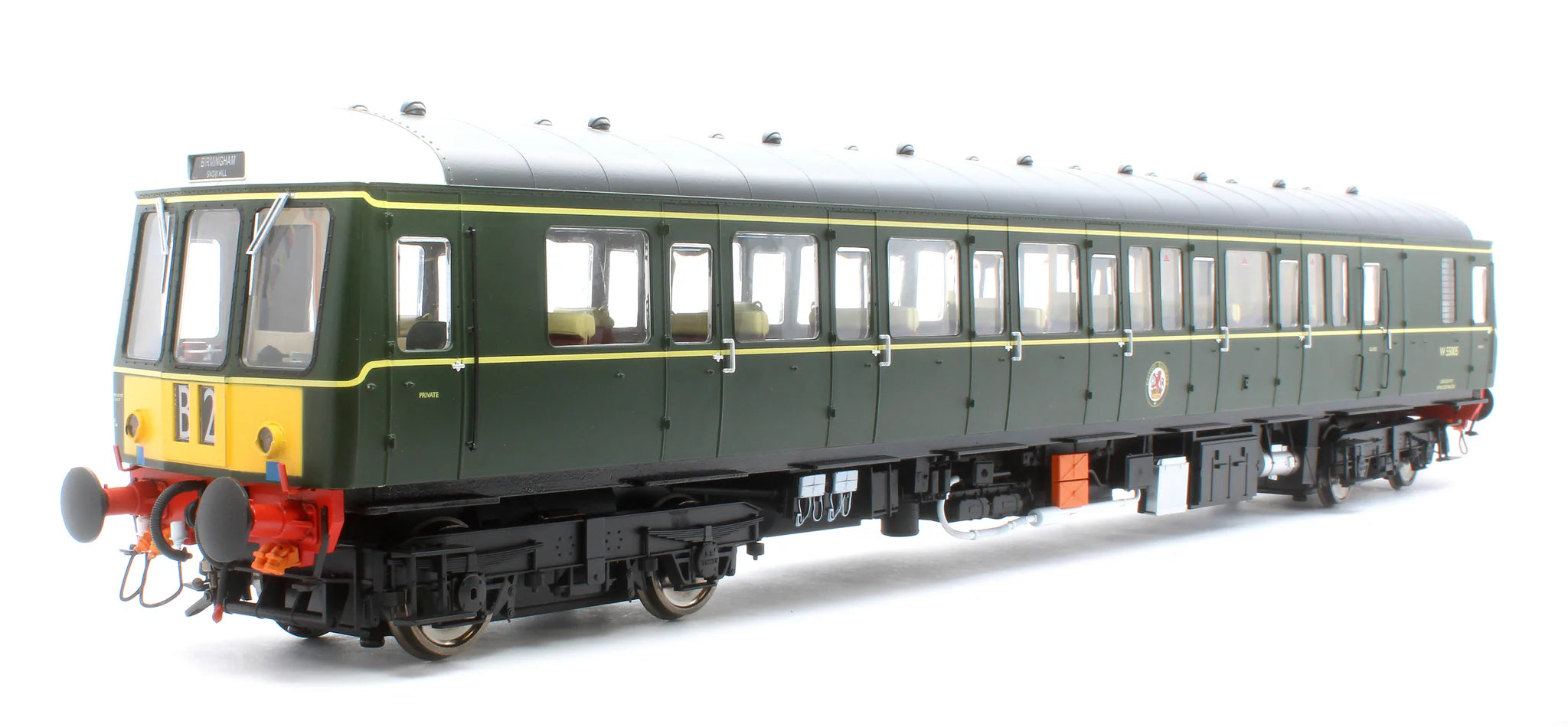 Class 122 - BR Green - W55005 - O Scale