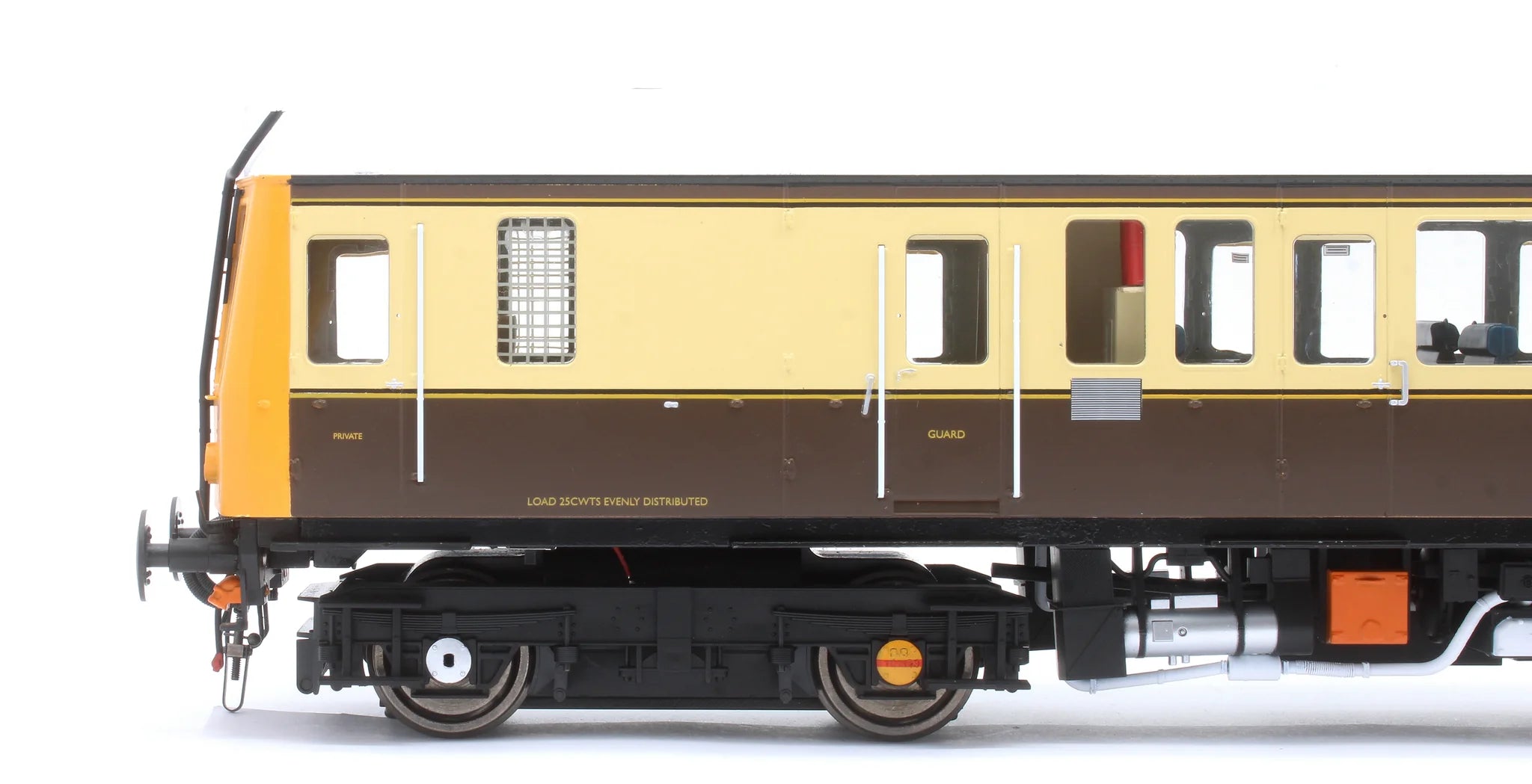 Class 121 - GWR Chocolate/Cream - W55020 - O Scale
