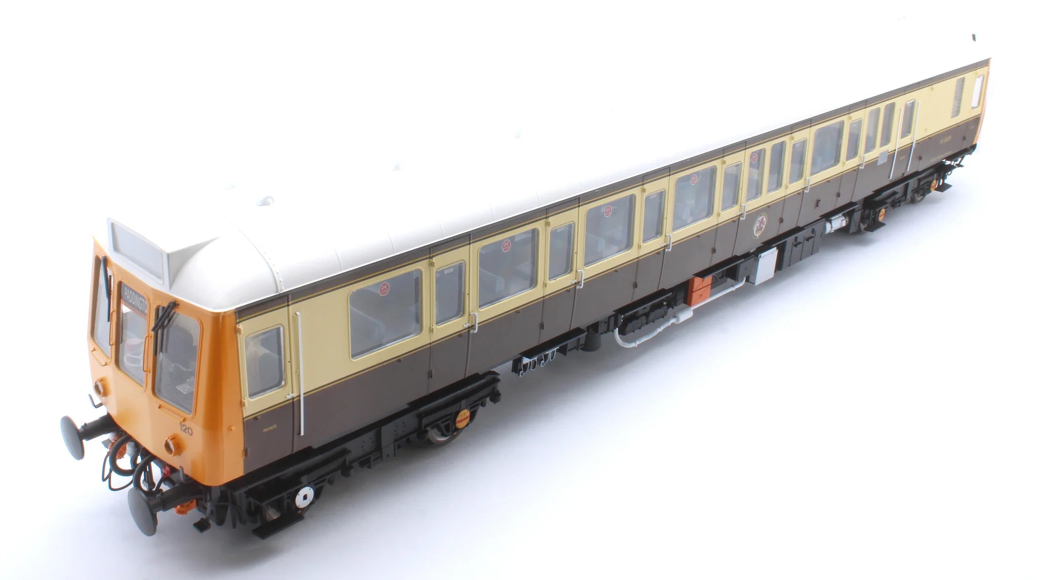 Class 121 - GWR Chocolate/Cream - W55020 - O Scale