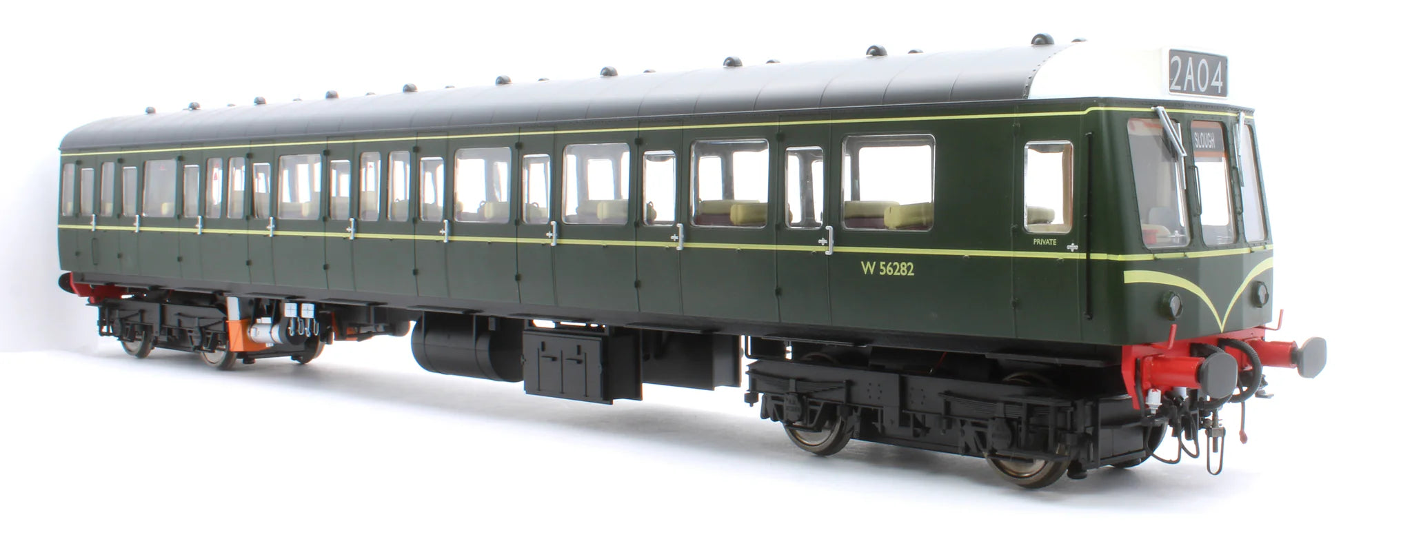 Class 149 - BR Green - W56282 - O Scale