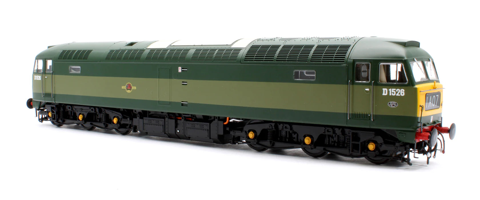 Class 47 - BR tvåtonad grön - D1526 - OO-skala - DCC-ljud installerat