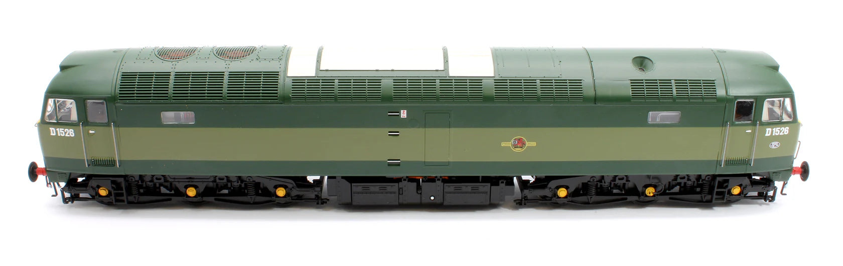 Class 47 - BR tvåtonad grön - D1526 - OO-skala - DCC-ljud installerat