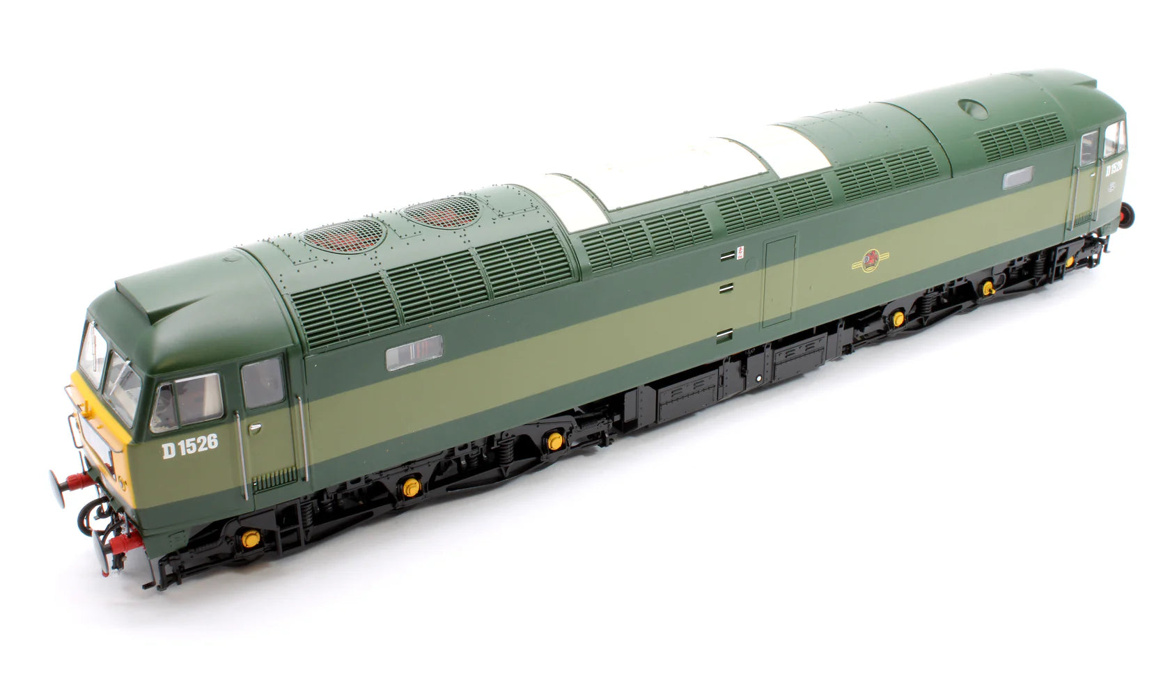 Class 47 - BR tvåtonad grön - D1526 - OO-skala - DCC-ljud installerat