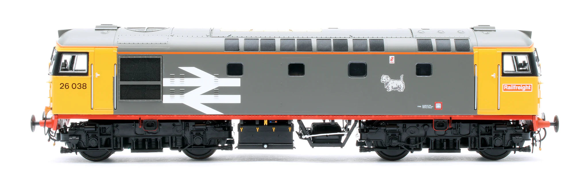 Klasse 26 - Railfreight Red Stripe - 26038 - Spur OO