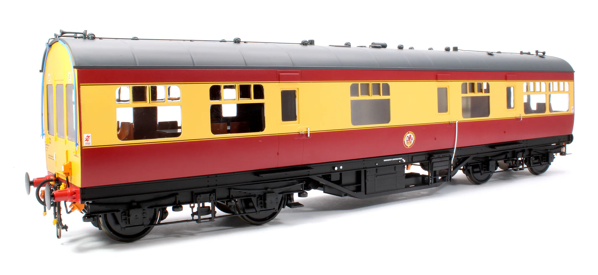 LMS Inspection Saloon - BR Crimson/Cream - Unnumbered - O Scale