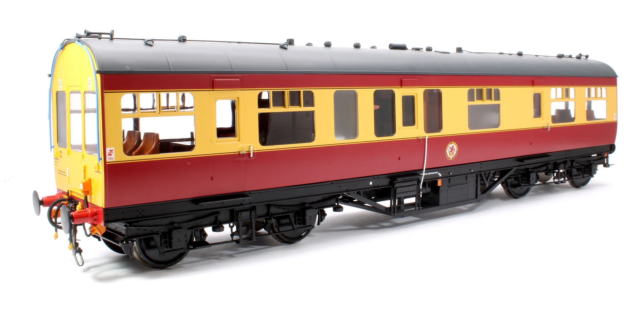 LMS Inspection Saloon - BR Crimson/Cream - Unnumbered - O Scale