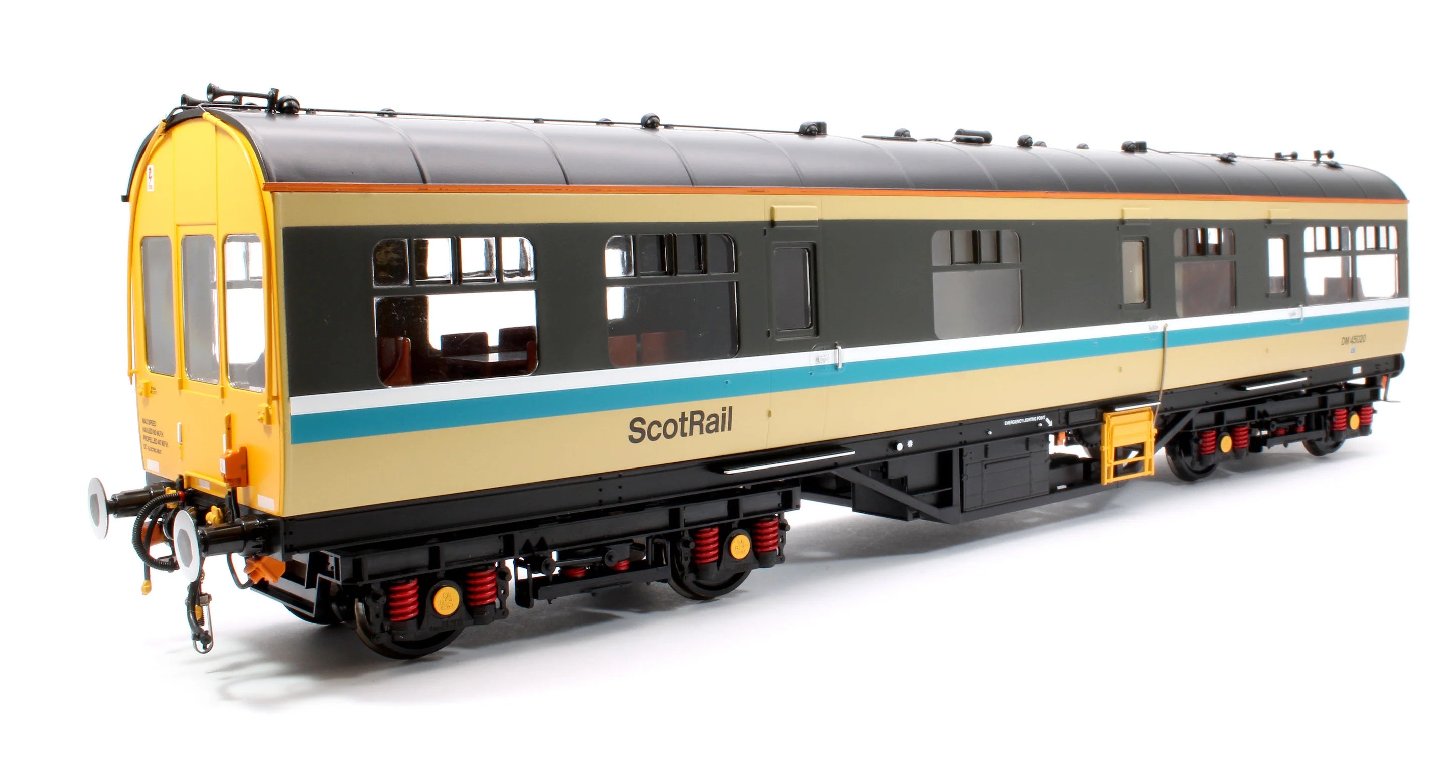 LMS-tarkastussali - ScotRail - DM45020 - O-asteikko