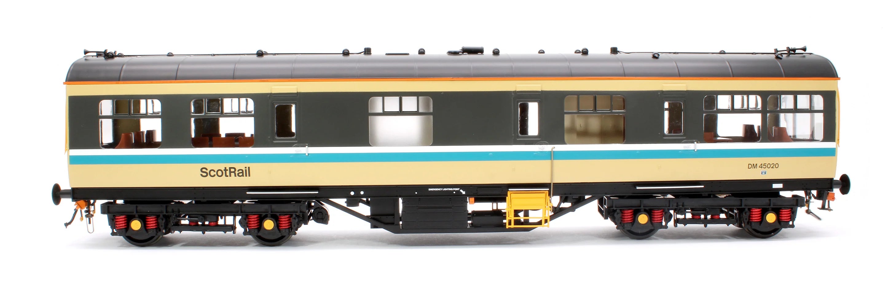 LMS-tarkastussali - ScotRail - DM45020 - O-asteikko