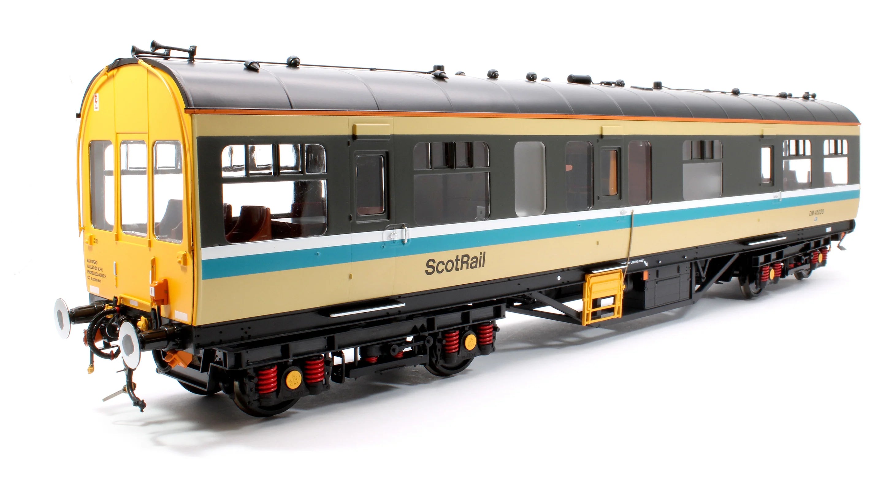 LMS-tarkastussali - ScotRail - DM45020 - O-asteikko