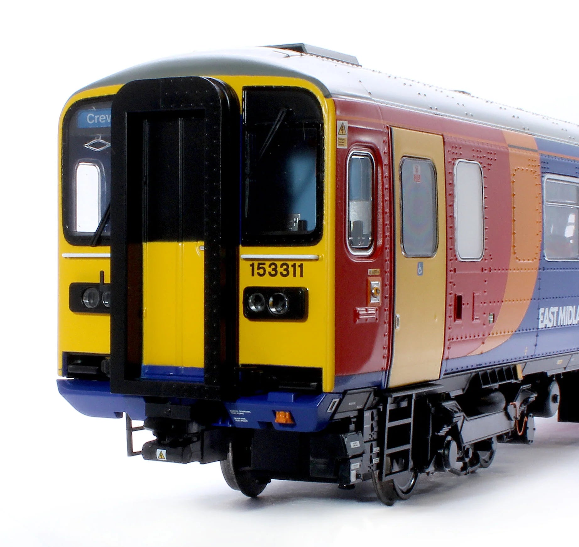 Class 153 - EMT Stagecoach - 153311 - O-schaal - DCC-geluid geïnstalleerd