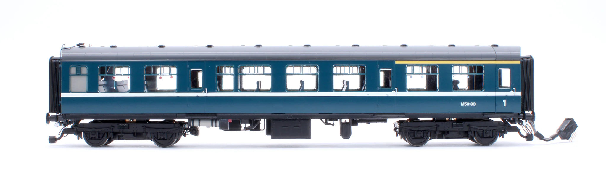 Klasse 104 - BR Blau (weißer Streifen) - M50472+M59180+M50524 - Spur OO