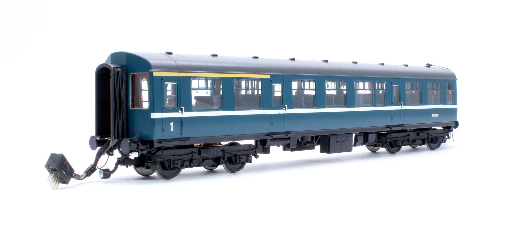 Klasse 104 - BR Blau (weißer Streifen) - M50472+M59180+M50524 - Spur OO