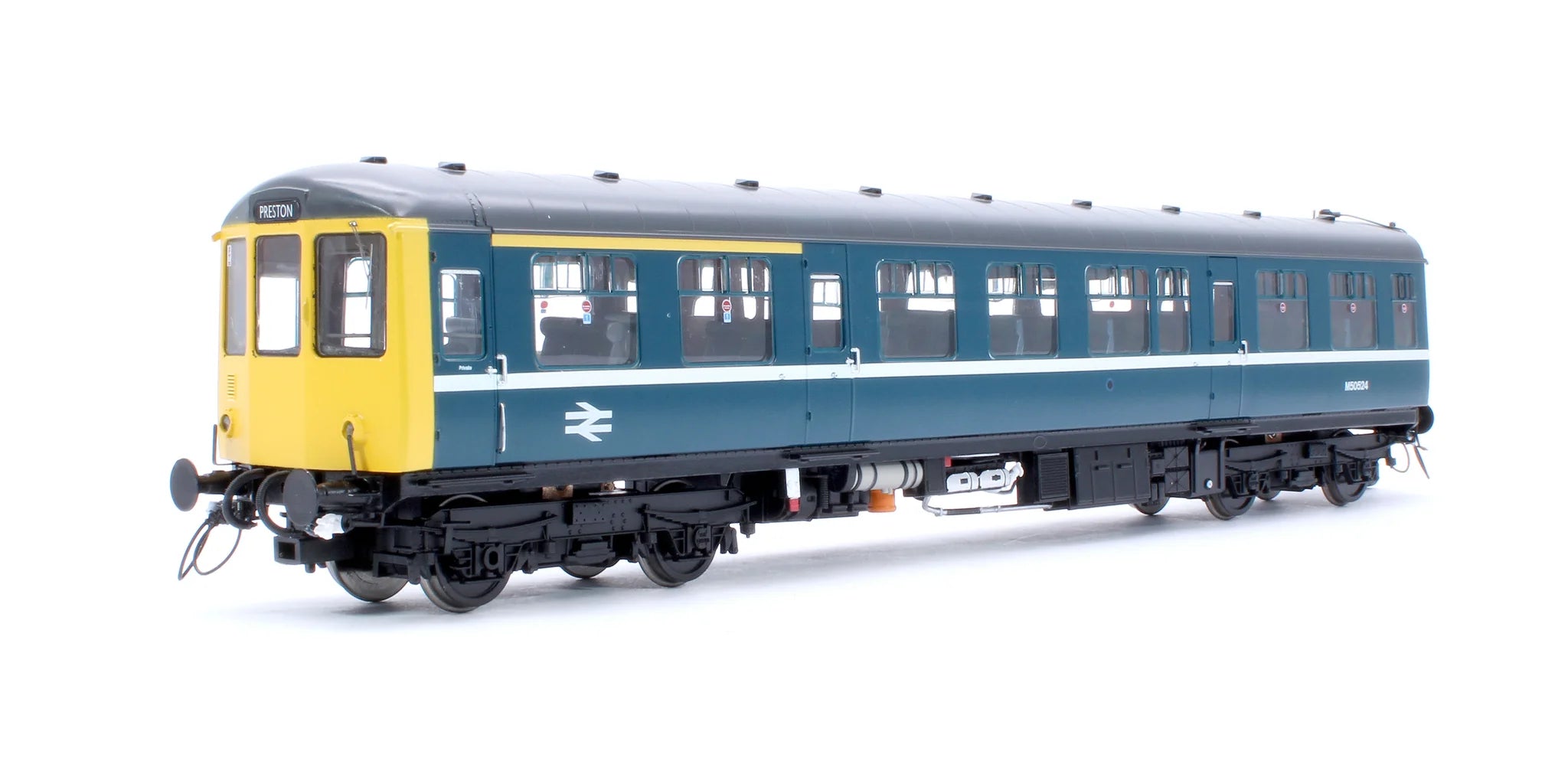 Klasse 104 - BR Blau (weißer Streifen) - M50472+M59180+M50524 - Spur OO