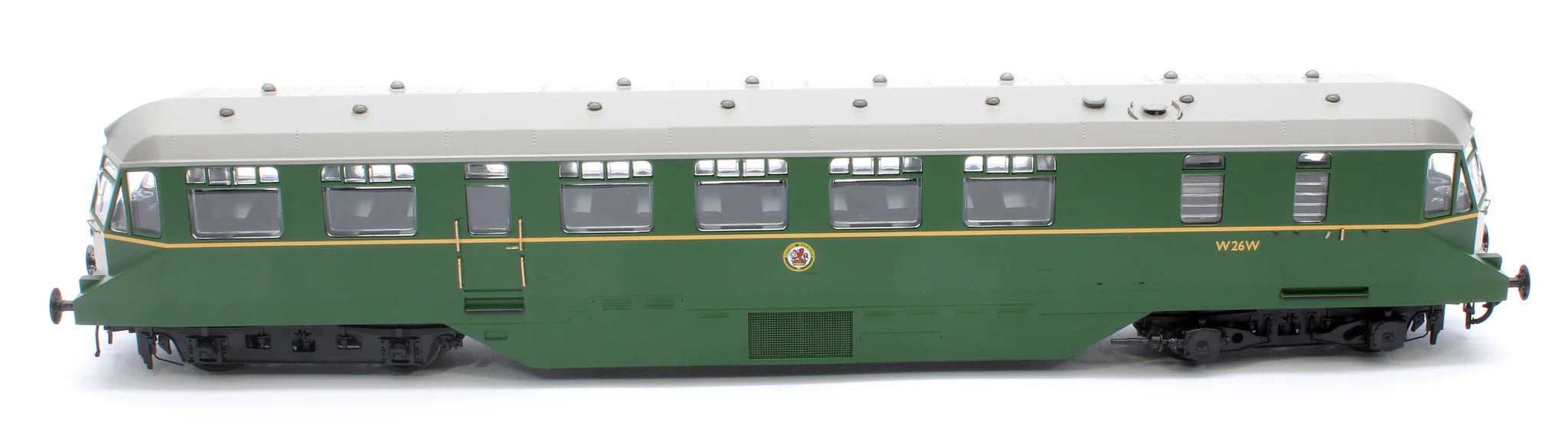 GWR AEC Railcar - BR Green - W26W - OO Scale